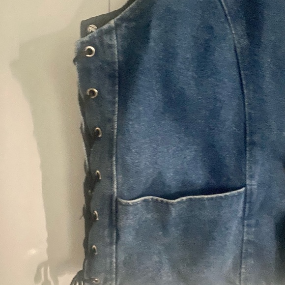 Pro Rider Denim Vest . - Picture 2 of 10